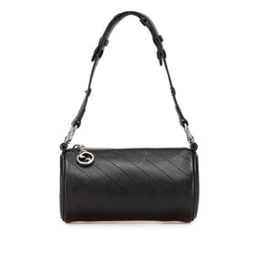 Gucci Blondie Shoulder Bag 760170 Black Leather Women's GUCCI