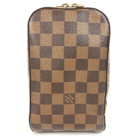 LOUIS VUITTON N51994 Damier Geronimos (old) shoulder bag, waist or body bag in canvas, unisex, Ebene