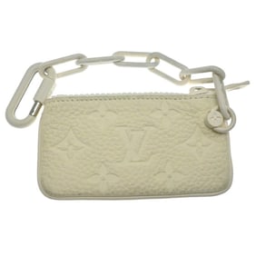 Louis Vuitton Pochette Cle 2019 Limited Edition Pouch Men's M67451 Taurillon White