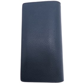 Louis Vuitton Portefeuille Brazza Men's Long Wallet M58818 Taurillon Ocean