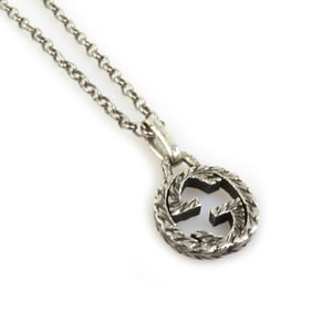 Gucci Interlocking G Necklace in 925 Sterling Silver for Men and Women, 56442a