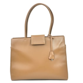 Prada PRADA handbag, leather, brown, women's, 56432a