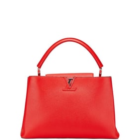 Louis Vuitton Capucines MM Handbag M94631 Coquelicot Red Leather Women's LOUIS VUITTON