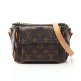 Louis Vuitton Viva Cite PM Shoulder Bag, Coated Canvas and Leather, Monogram, Women's, Brown, M51165