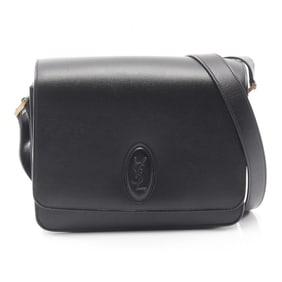 Yves Saint Laurent Saint Laurent Paris LE61 Satchel Shoulder Bag, Leather, Women's, Black