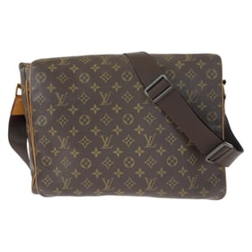 LOUIS VUITTON Monogram Abbesse Brown M45257 Shoulder Bag/Crossbody Messenger Bag for Men