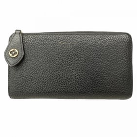 Louis Vuitton Taurillon Comete Portefeuille Long Wallet M63102 Noir Women's