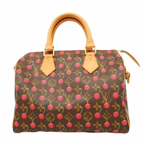 Louis Vuitton Monogram Cherry Speedy 25 Handbag in Collaboration with Takashi Murakami, M95009,
