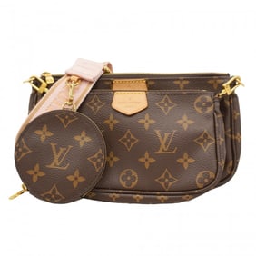 Louis Vuitton Monogram Multi Pochette Accessoires Shoulder Bag M44840 Rose Clair Women's