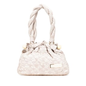 Louis Vuitton Monogram Olympe Stratus PM Handbag/One-Shoulder Bag M95369 Beige Leather Women's LOUIS