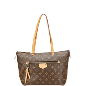 Louis Vuitton Monogram Iena PM Shoulder Bag M42268 Brown Leather Women's LOUIS VUITTON