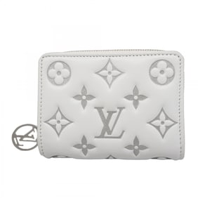 Louis Vuitton Monogram Embossed Portefeuille M12153 Wallet, White, Women's