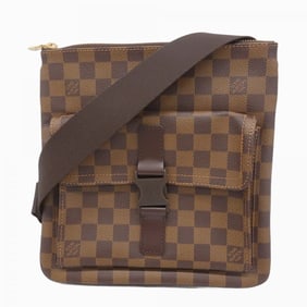 Louis Vuitton Damier Pochette Merville Shoulder Bag N51127 Ebene Women's