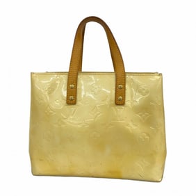 Louis Vuitton Vernis Reed PM Handbag M91336 Pearl Women's