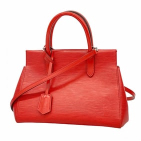 Louis Vuitton Epi Marly BB Handbag M94619 Coquelicot 2-Way Bag for Women