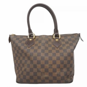 Louis Vuitton Damier Saleya PM Tote Bag N51183 Ebene for Women