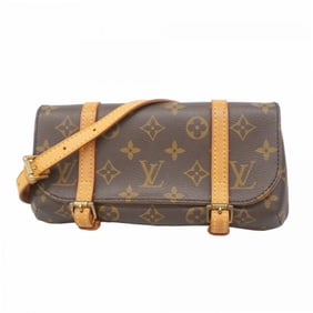 Louis Vuitton Monogram Pochette Marel Waist Bag M51159 Brown Women's