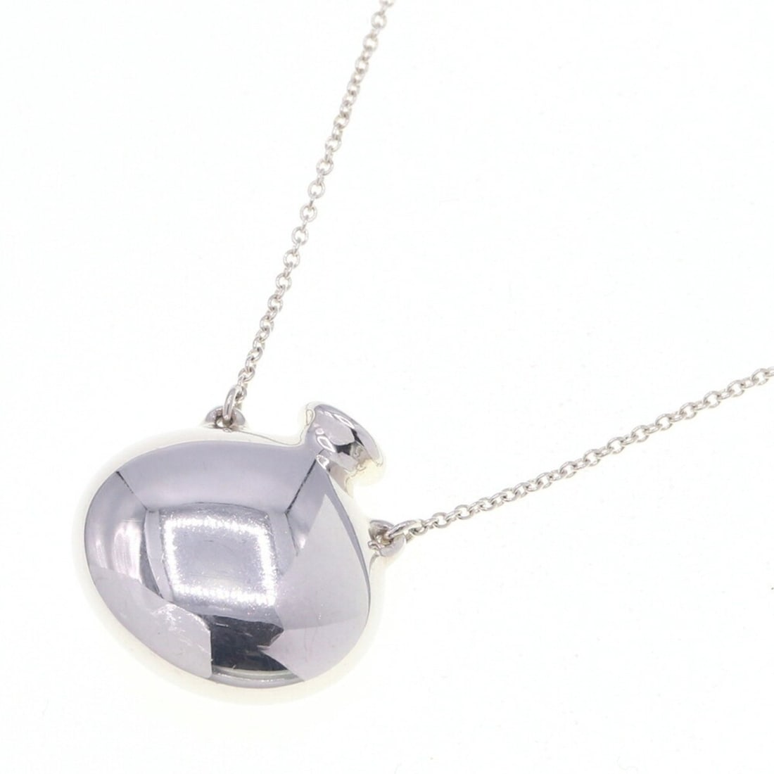 Tiffany & Co. Elsa Peretti Bottle Pendant Necklace in Sterling Silver (925) - Women's. TIFFANY CO. (1 of 14)
