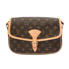 LOUIS VUITTON Monogram Sologne Brown M42250 Women's Canvas Shoulder Bag