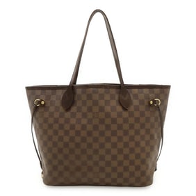 LOUIS VUITTON Damier Neverfull MM Tote Bag Shoulder N51105