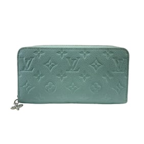 LOUIS VUITTON M12680 Zippy Wallet Monogram Empreinte LV SKI Long Blue Women's