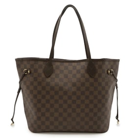 LOUIS VUITTON Damier Neverfull MM Tote Bag Shoulder N51105
