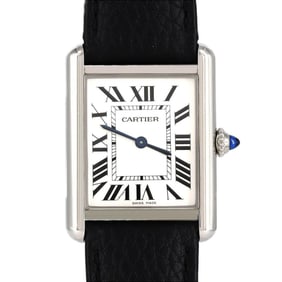 Cartier Tank Must LM WSTA0041 Stainless Steel Quartz Watch