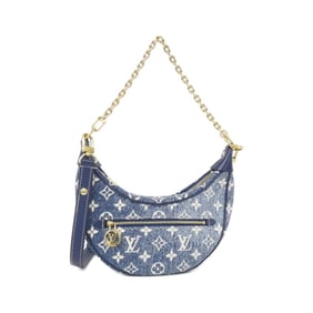 Louis Vuitton Monogram Jacquard Denim Loop Shoulder Bag M81166
