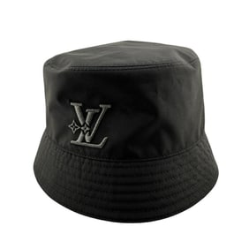 LOUIS VUITTON M7725L LV Smash Rain Hat Black Unisex