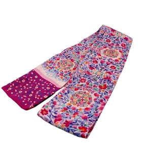 LOUIS VUITTON M72853 Bandeau Catania Scarf Muffler Cover Ribbon High Pink Women's