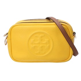 Tory Burch Perry Bombe Compact Shoulder Bag, Yellow, Women's