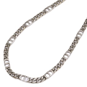 Christian Dior CD Icon Chain Link Necklace in Silver (N1574HOMMT_D000) for Men