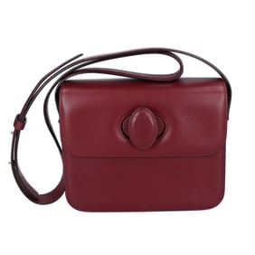 Cartier Must Line Turnlock Shoulder Bag, Bordeaux, Women's