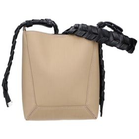 STELLA McCARTNEY SMALL HOBO Shoulder Bag (700205W8838) in Beige and Black