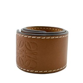 LOEWE Anagram Slap Bracelet, Brown