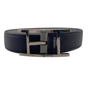 HERMES Easy Reversible, 1998 Belt Black Men's