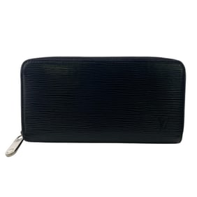 LOUIS VUITTON M61857 Epi Long Wallet Black Men's