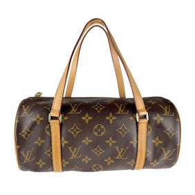 Louis Vuitton Monogram Papillon 26 Handbag in Canvas, Brown, Women's, M51386 z7277
