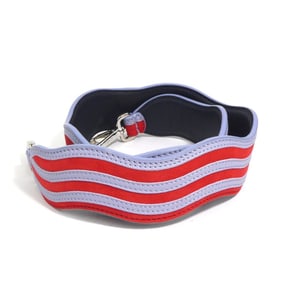 Fendi FENDI Shoulder Strap Leather Red x Purple Women's 56421a