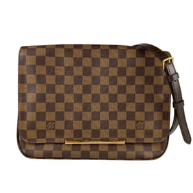Louis Vuitton Damier Hoxton GM Shoulder Bag in Canvas and Ebene Leather, Men's Women's, N41253 z7246