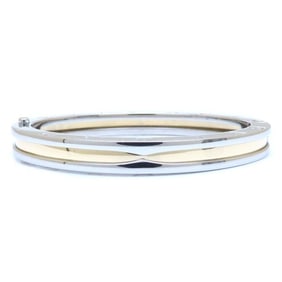 BVLGARI B.zero1 Bangle in Stainless Steel and 18K Yellow Gold for Women, 294369