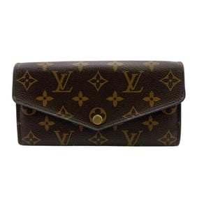 LOUIS VUITTON Louis Vuitton Wallet M62235 Portefeuille Sarah Long Brown