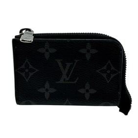 LOUIS VUITTON Louis Vuitton Wallet M63536 Porte Monnaie Jour Monogram Scripps Coin Case with Purse,