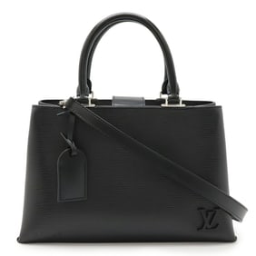LOUIS VUITTON Epi Kleber PM Handbag/Shoulder Bag, Noir, Black, M51334