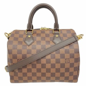 Louis Vuitton Damier Speedy Bandouliere 25 Handbag N40575 Ebene 2-Way Bag for Women