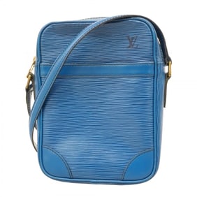 Louis Vuitton Epi Danube Shoulder Bag M45635 Toledo Blue for Women