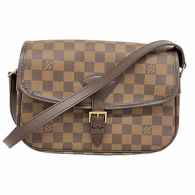 Louis Vuitton Damier Sologne Shoulder Bag N48079 Ebene SPO Women's