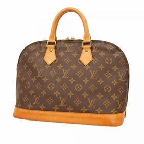Louis Vuitton Monogram Alma Handbag M51130 Brown Women's