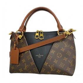 Louis Vuitton Monogram V Tote BB Handbag M43976 Brown Noir 2-Way Bag for Women