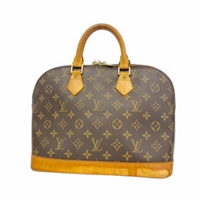 Louis Vuitton Monogram Alma Handbag M51130 Brown Women's
